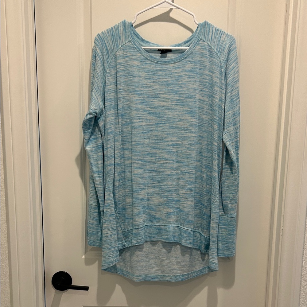 Champion Women's Light Blue Sweatshirt